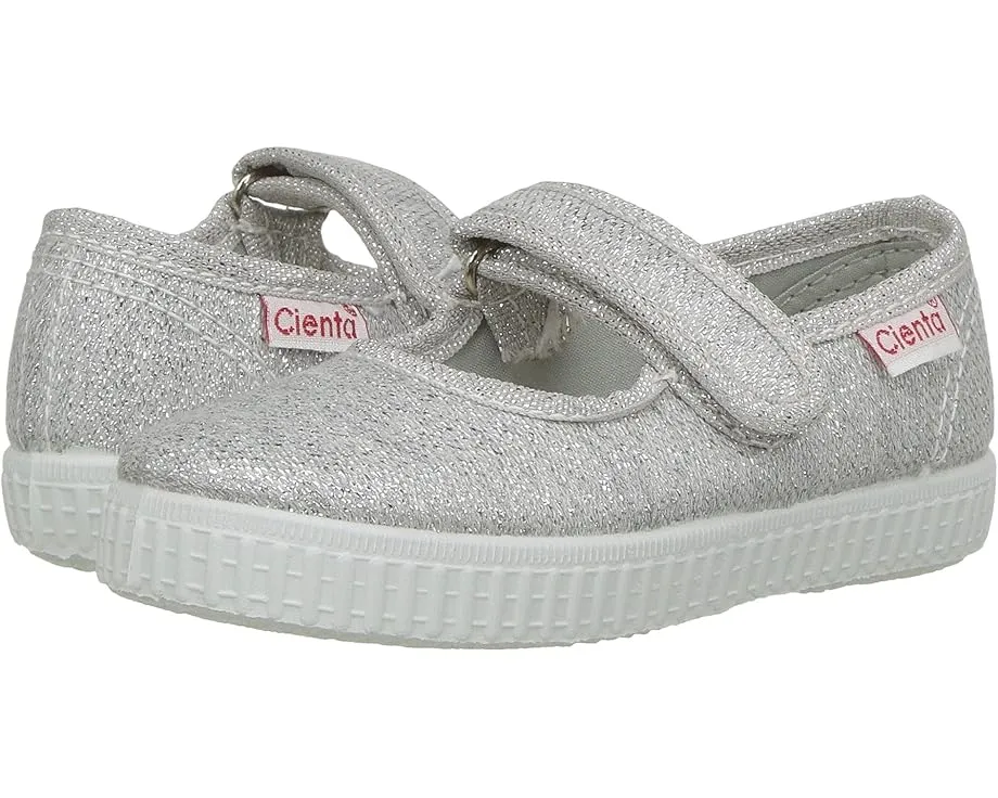Girl Mary Jane - Silver Metallic