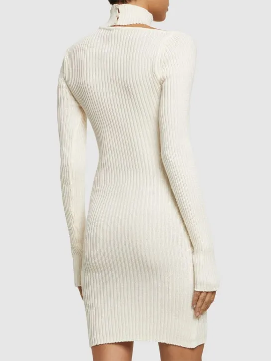 Giuseppe Di Morabito   Cotton mini dress 