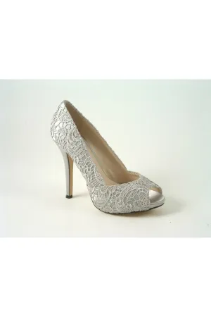 Glitz Shoes Glamour N Glitz Millie Silver