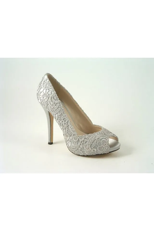 Glitz Shoes Glamour N Glitz Millie Silver