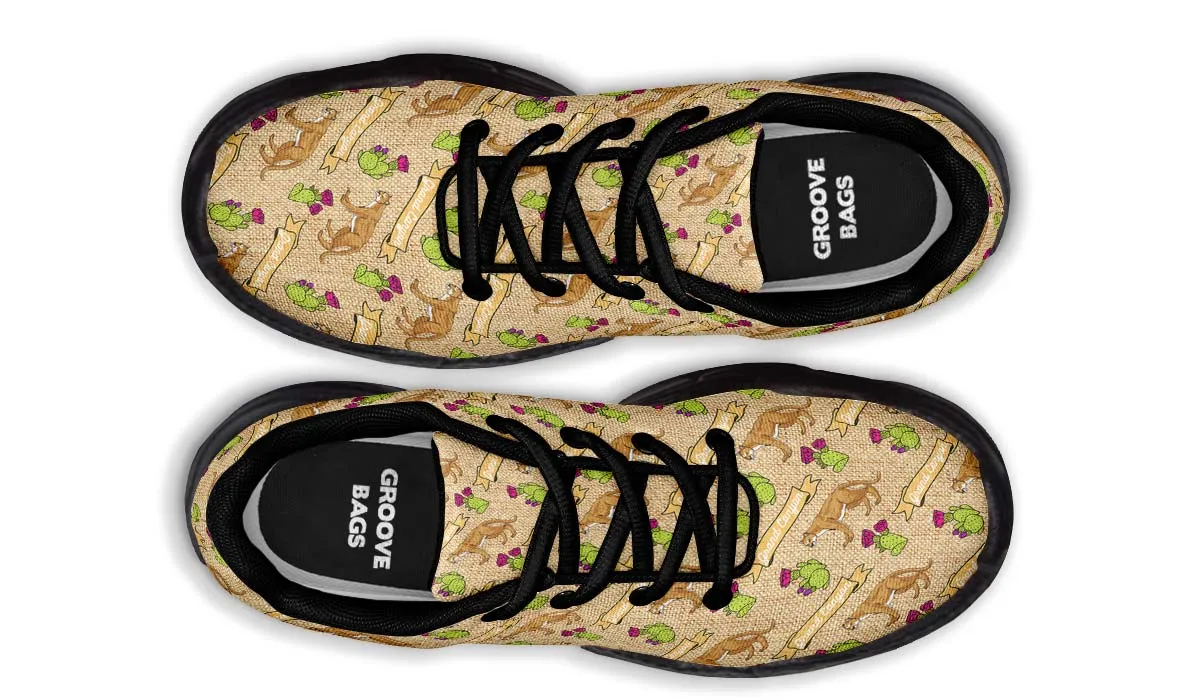 Grand Canyon Pattern Chunky Sneakers