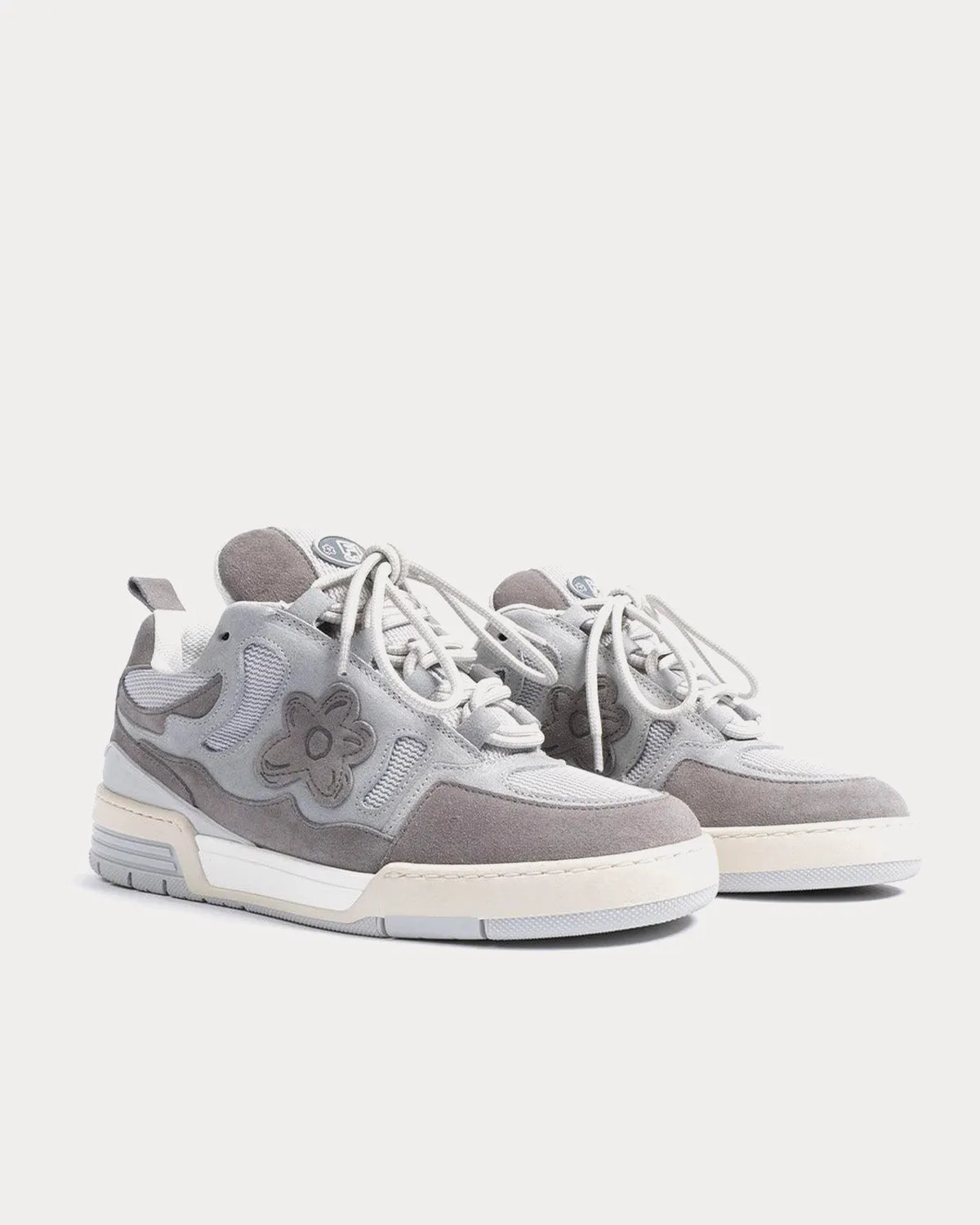 Grape OG Grey / White Low Top Sneakers