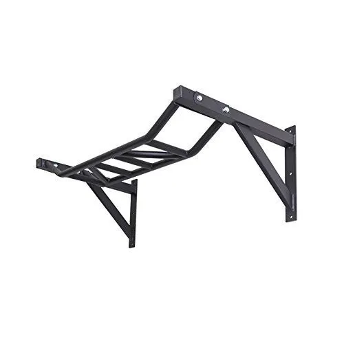 Gronk Fitness Multi-Grip Wall Mounted Pull-Up Bar