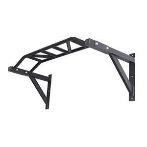 Gronk Fitness Multi-Grip Wall Mounted Pull-Up Bar