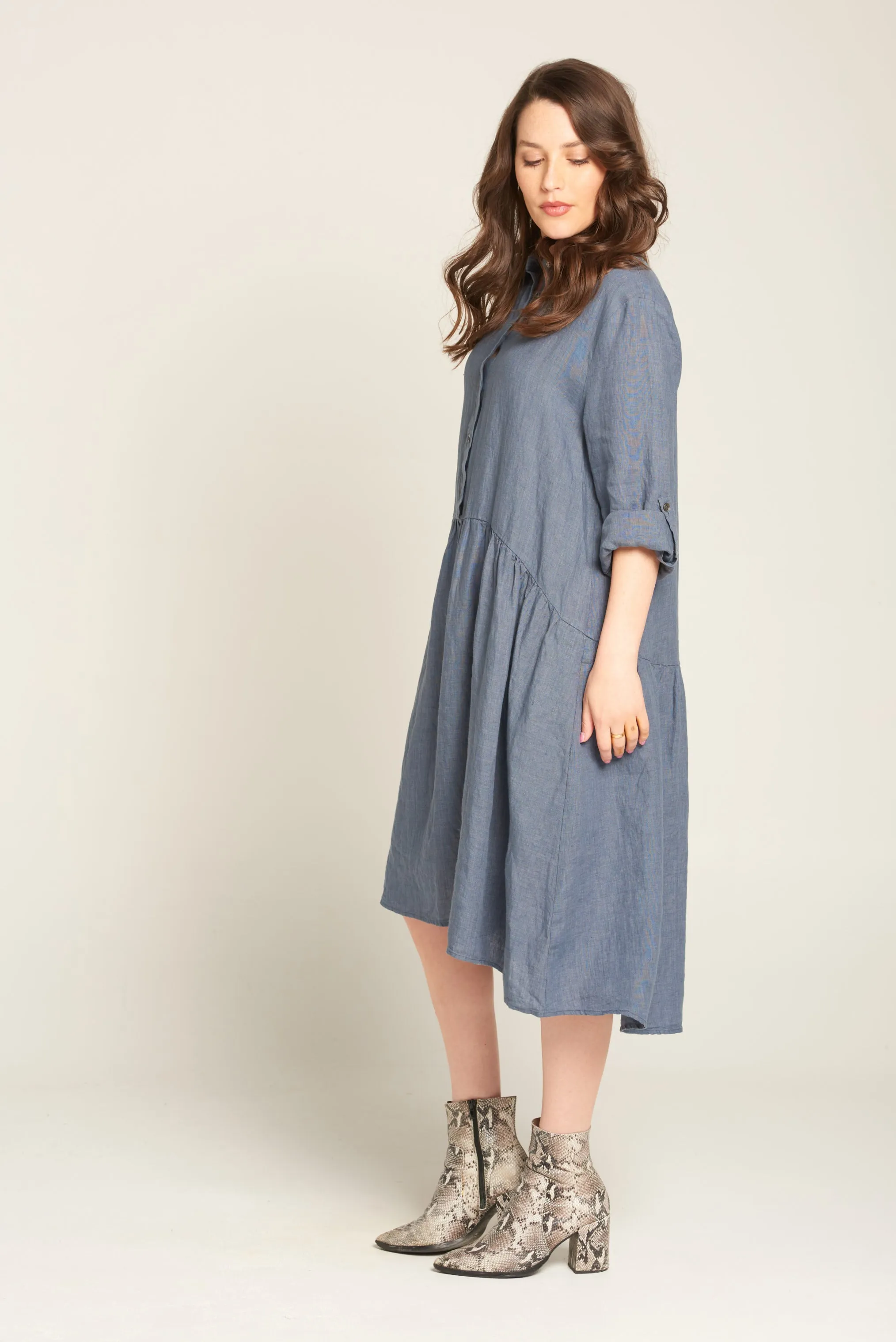 Halle Dress Slate