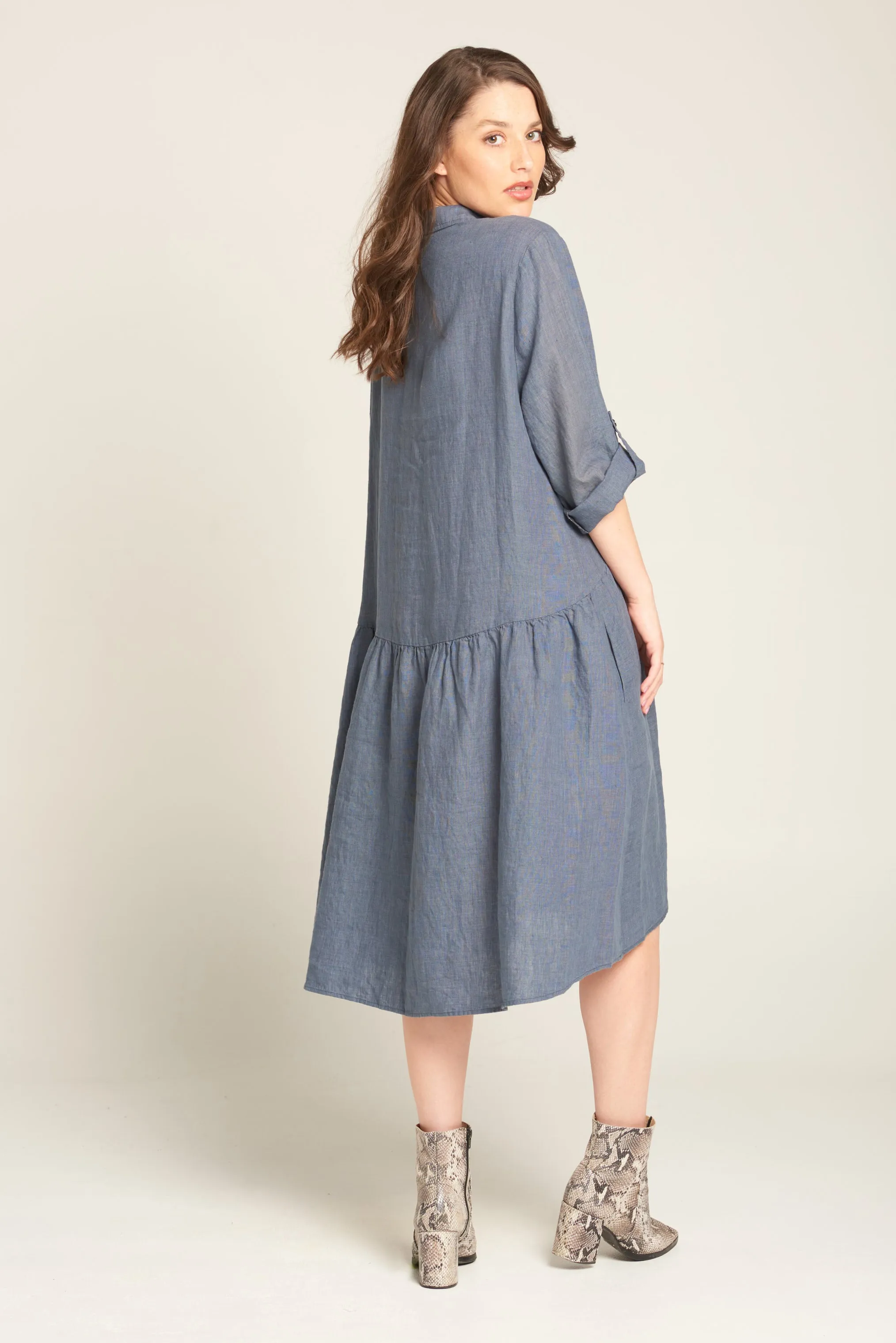Halle Dress Slate