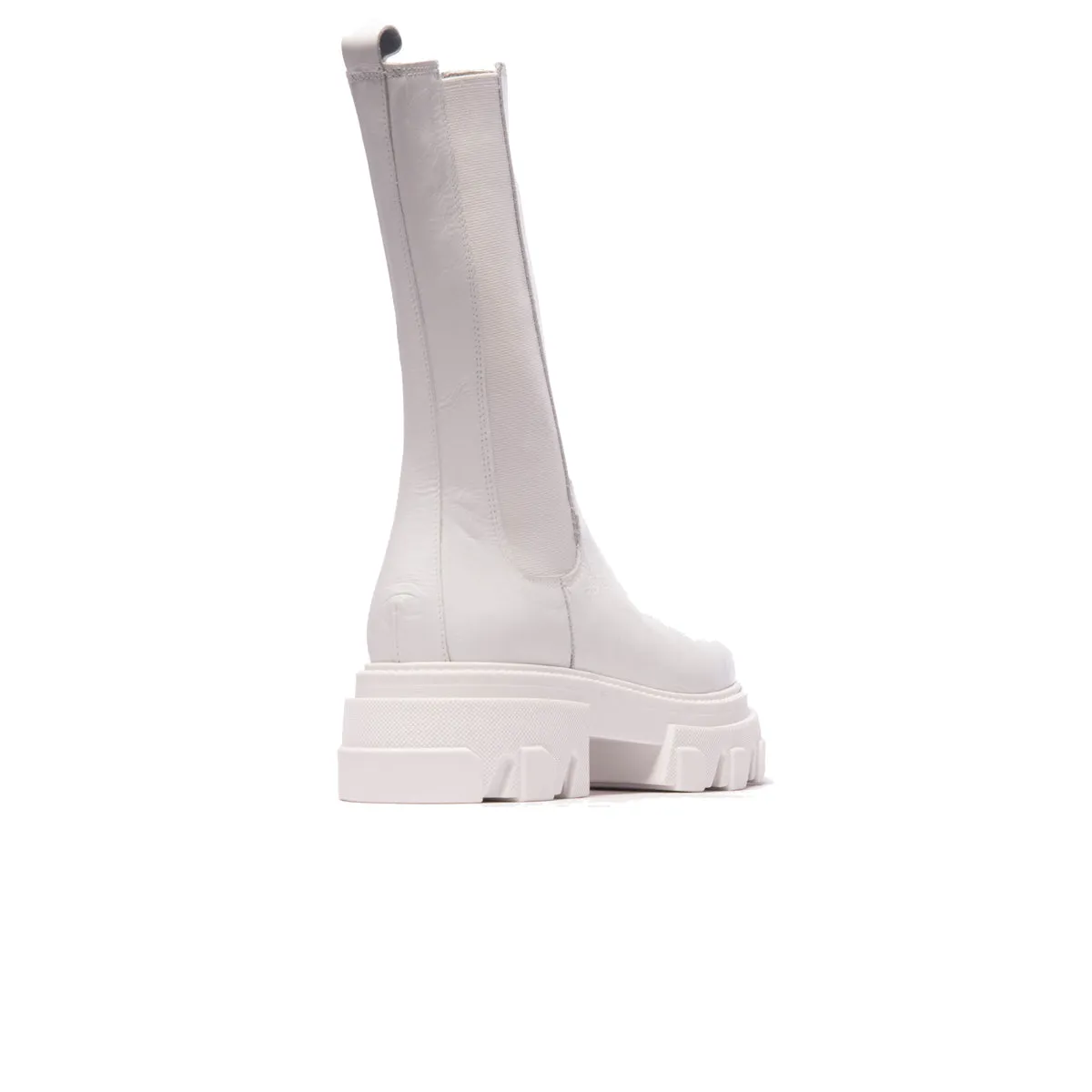 Hamako White Leather