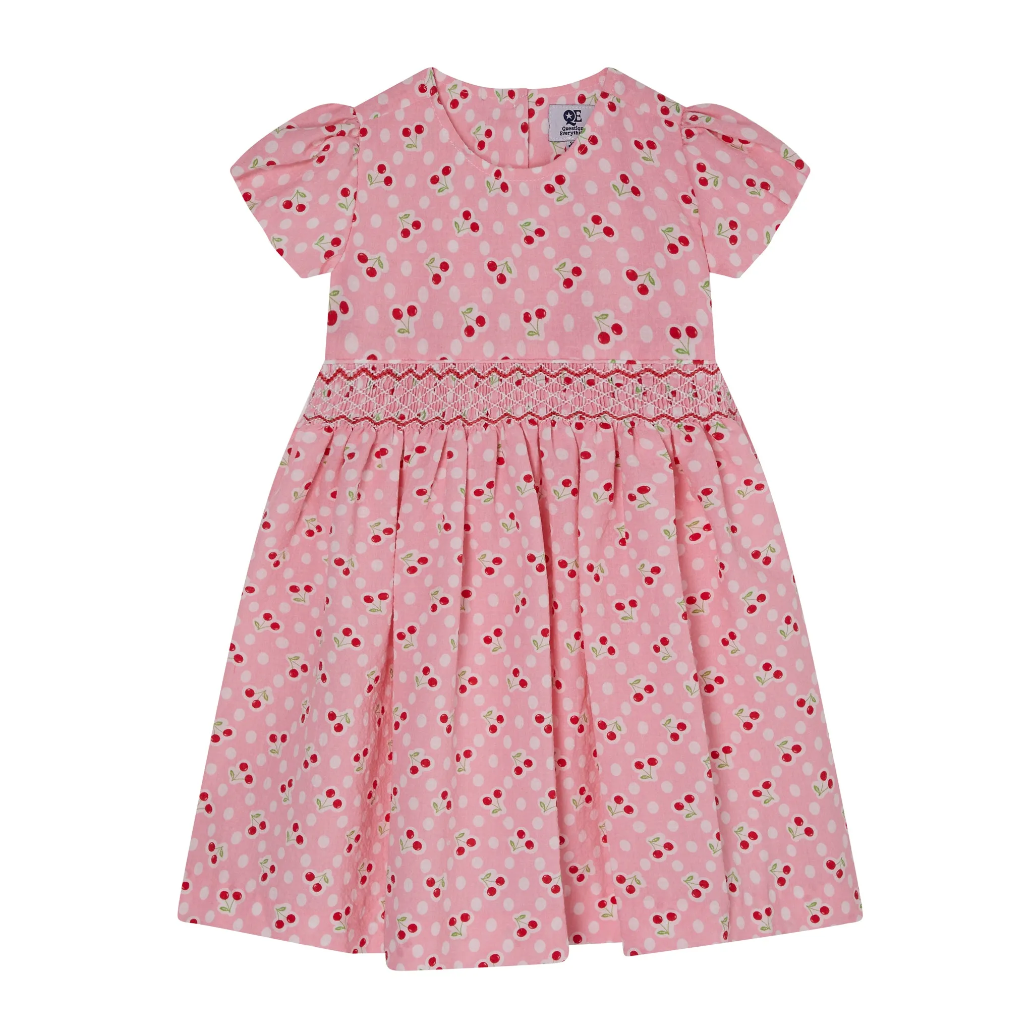 Hand-Smocked Girls Dress - Sakura