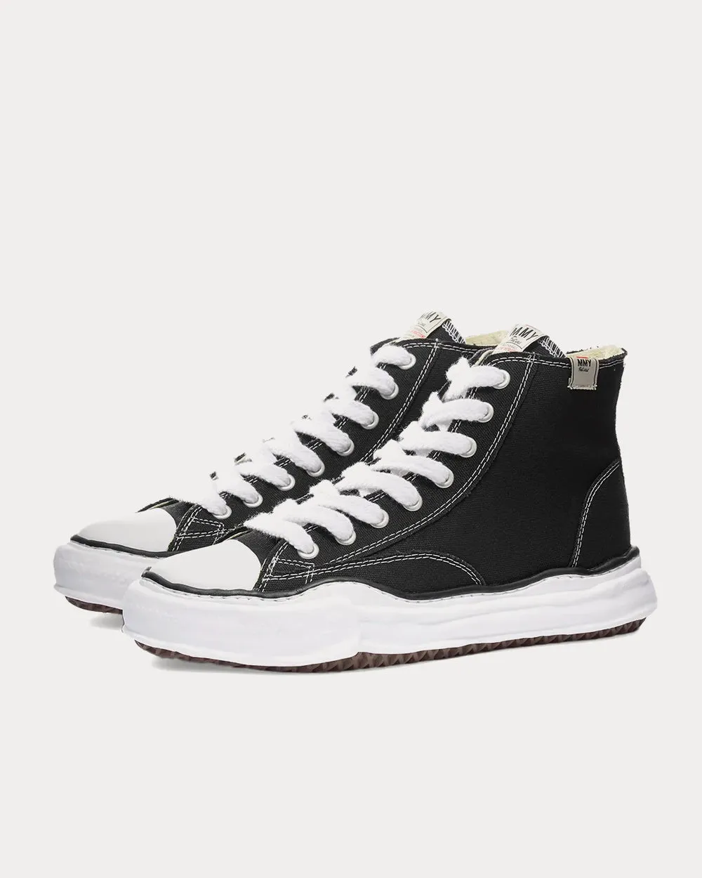 Hank Original Sole Canvas Black High Top Sneakers