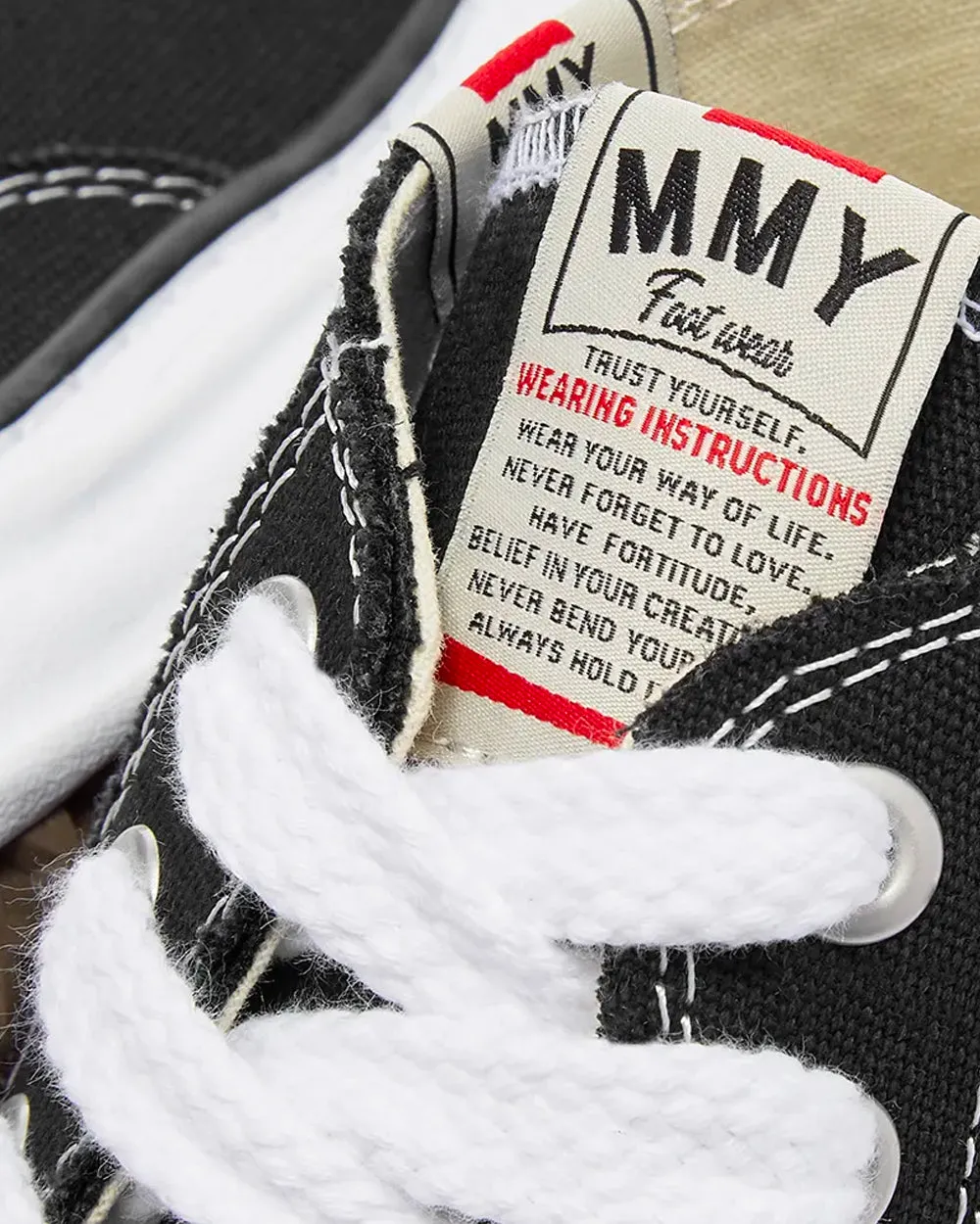 Hank Original Sole Canvas Black High Top Sneakers