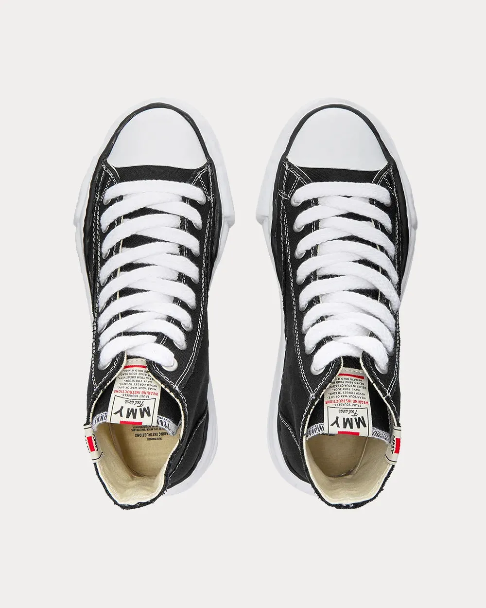 Hank Original Sole Canvas Black High Top Sneakers