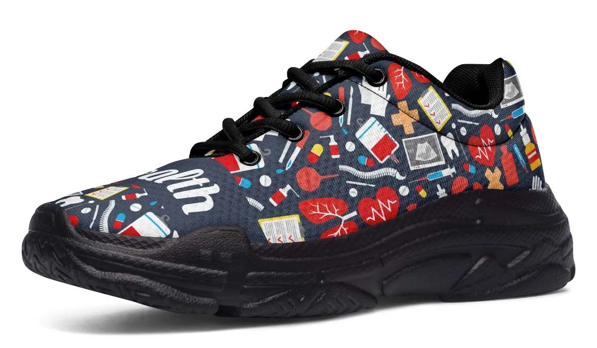 Health Professional Chunky Sneakers