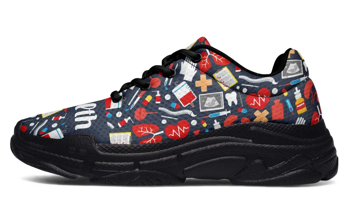 Health Professional Chunky Sneakers