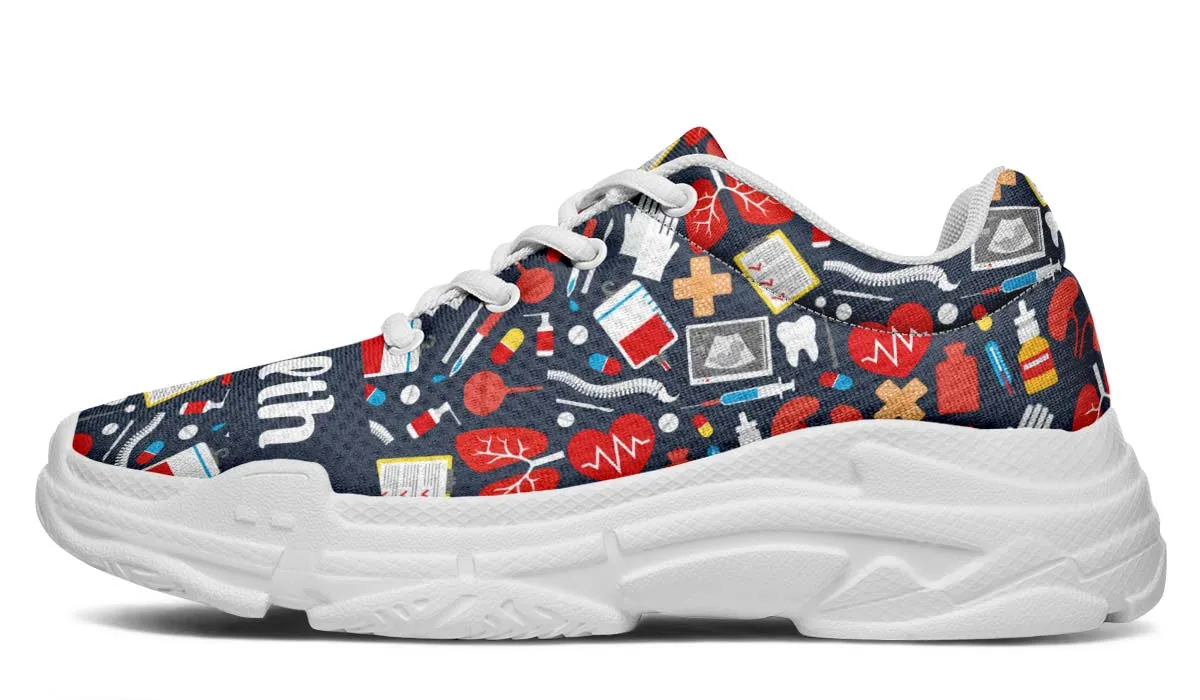 Health Professional Chunky Sneakers