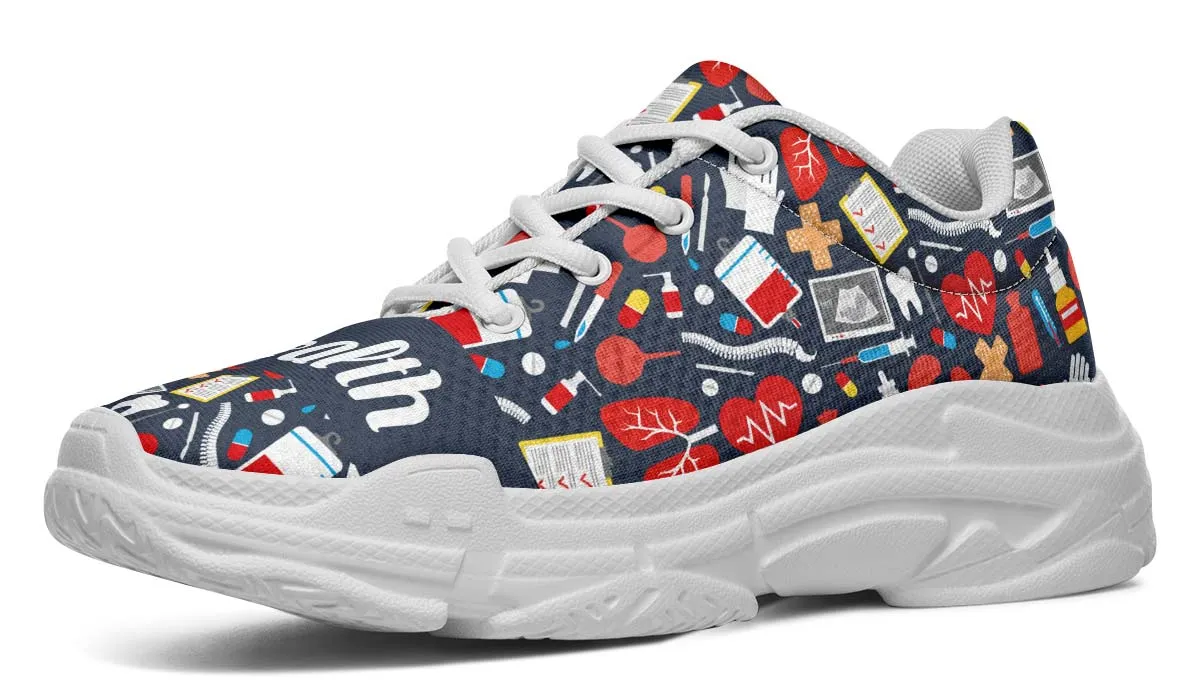 Health Professional Chunky Sneakers