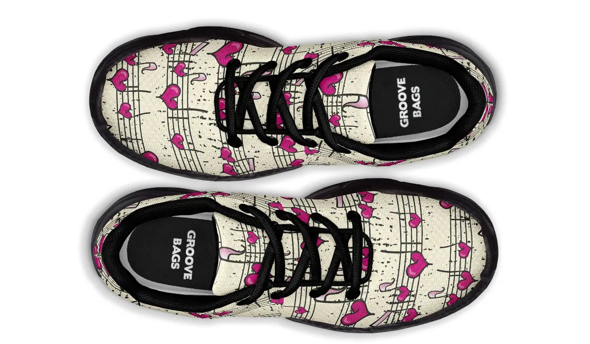 Heart Music Chunky Sneakers
