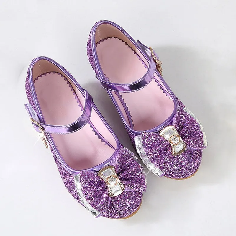 High Heels Dress Bowie Gold Shoes For Girls