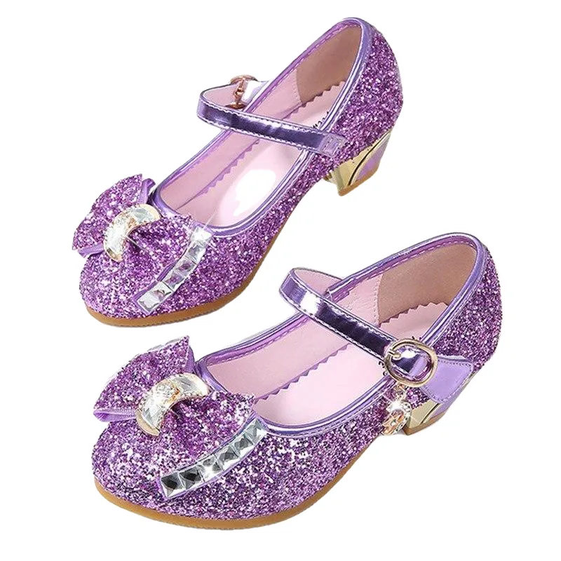 High Heels Dress Bowie Gold Shoes For Girls