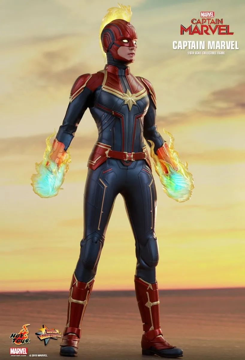 HOT TOYS CAPTAIN MARVEL COLLECTIBLE FIGURE 1/6TH SCALE - MMS521