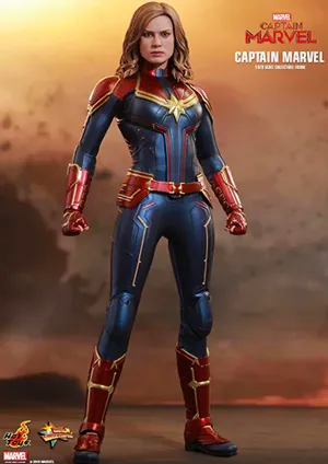 HOT TOYS CAPTAIN MARVEL COLLECTIBLE FIGURE 1/6TH SCALE - MMS521