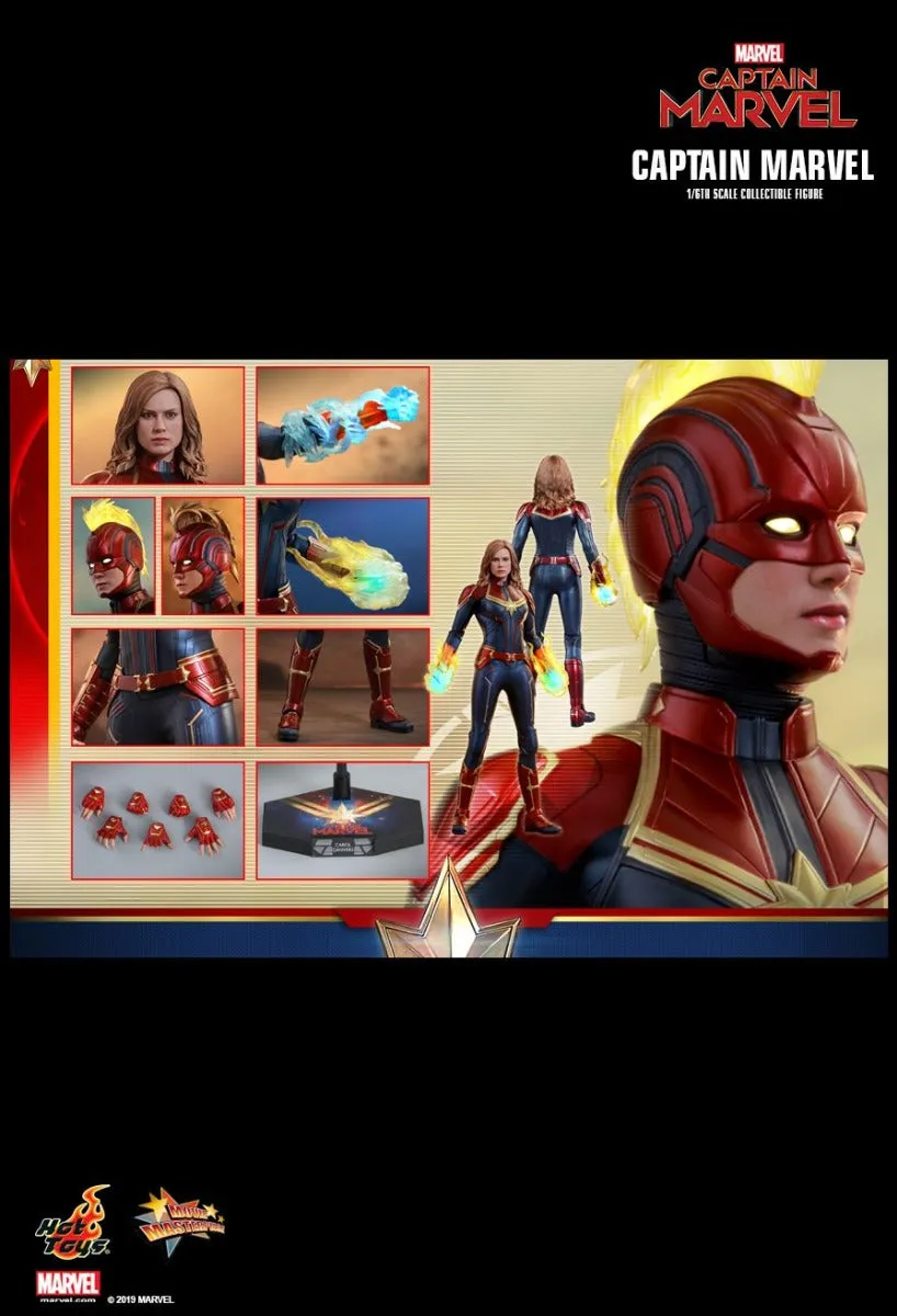 HOT TOYS CAPTAIN MARVEL COLLECTIBLE FIGURE 1/6TH SCALE - MMS521