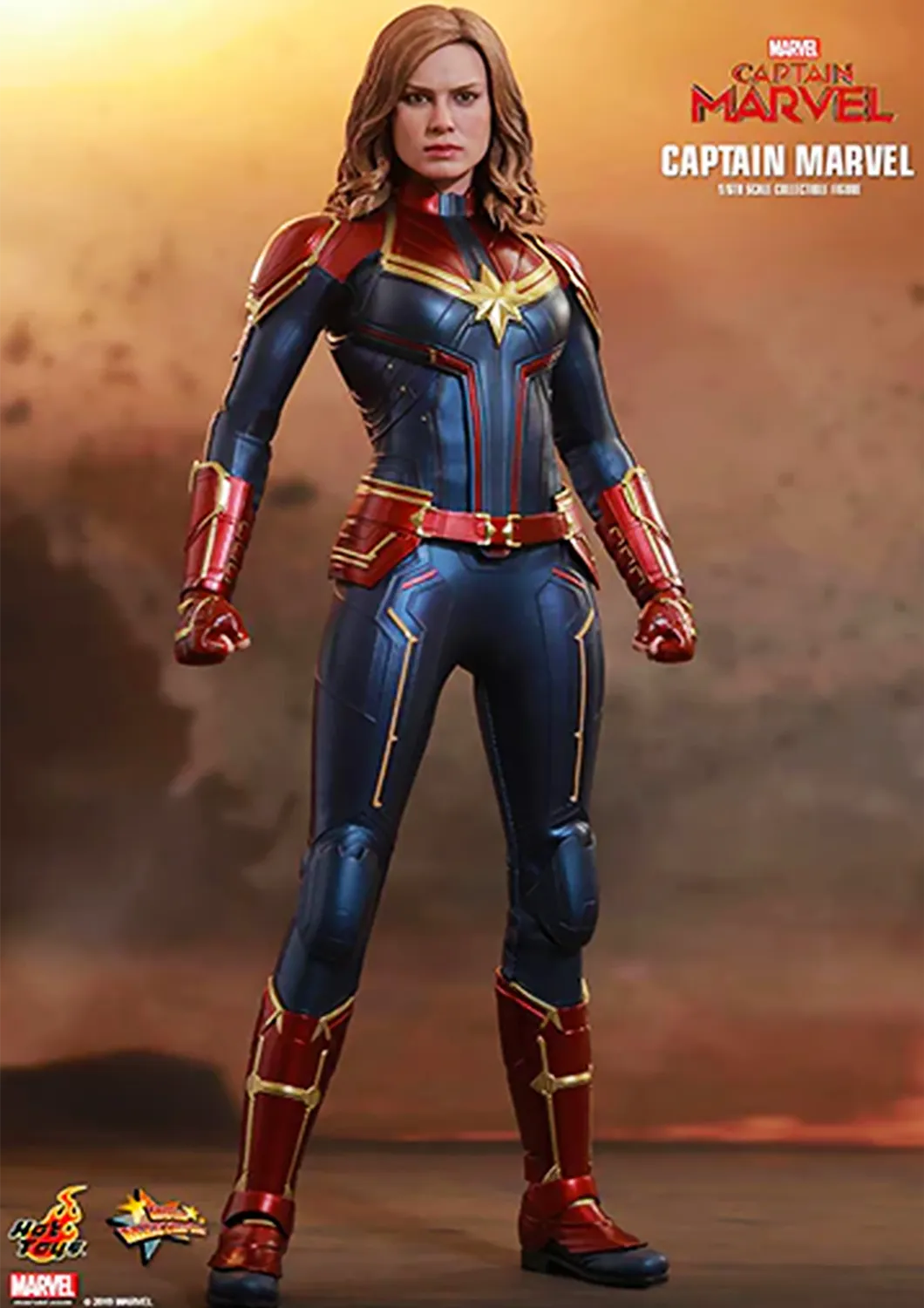 HOT TOYS CAPTAIN MARVEL COLLECTIBLE FIGURE 1/6TH SCALE - MMS521