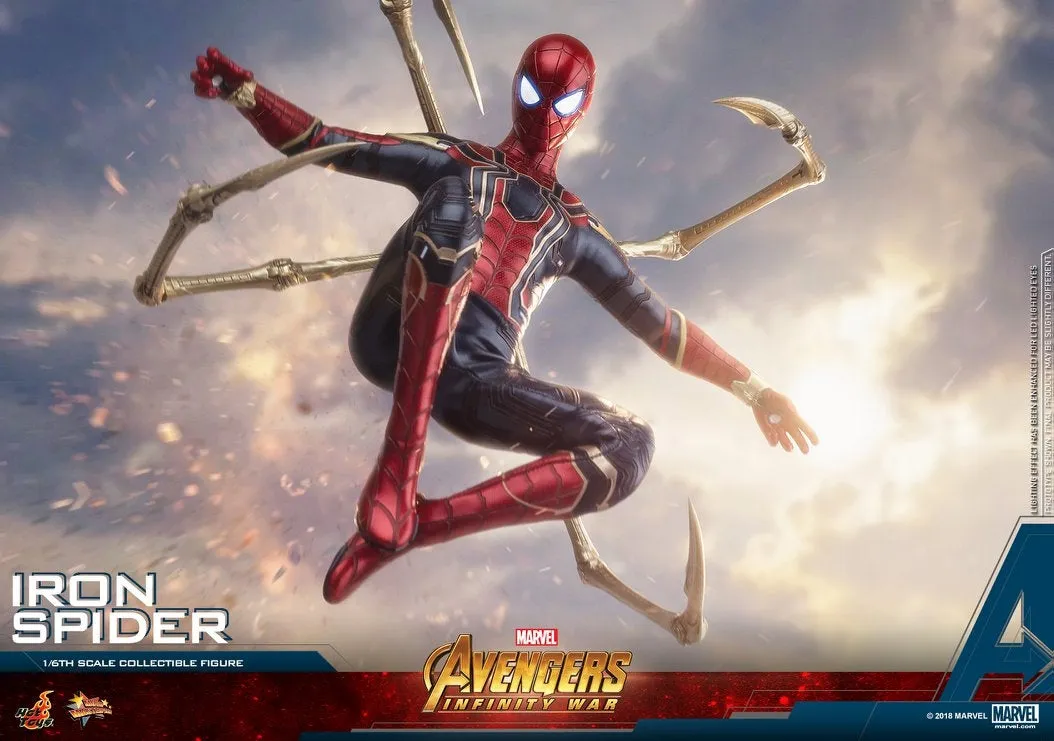 Hot Toys - MMS482 - Avengers Infinity War - 1/6th scale Iron Spider Collectible Figure