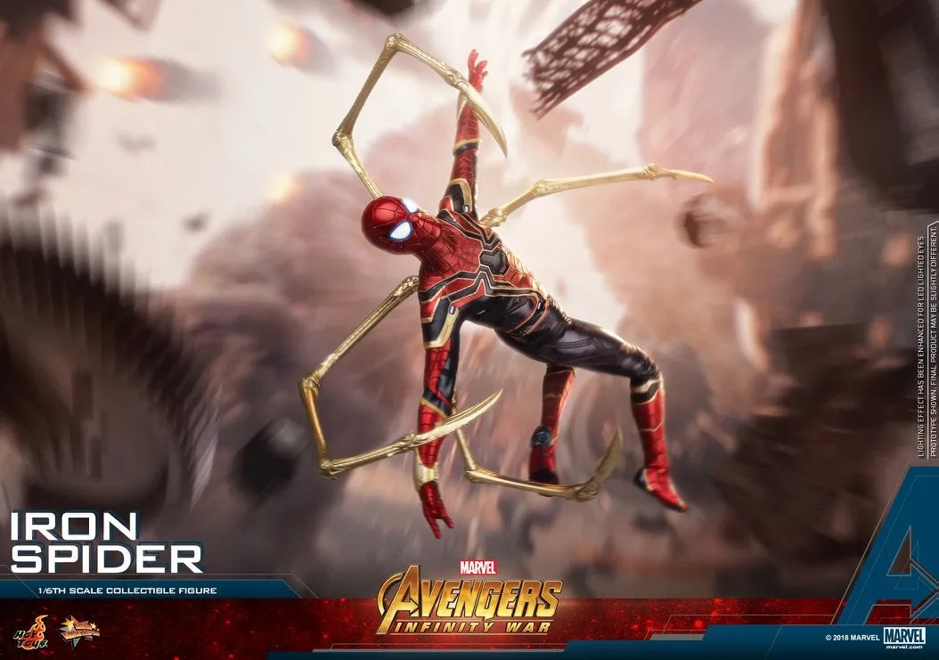 Hot Toys - MMS482 - Avengers Infinity War - 1/6th scale Iron Spider Collectible Figure