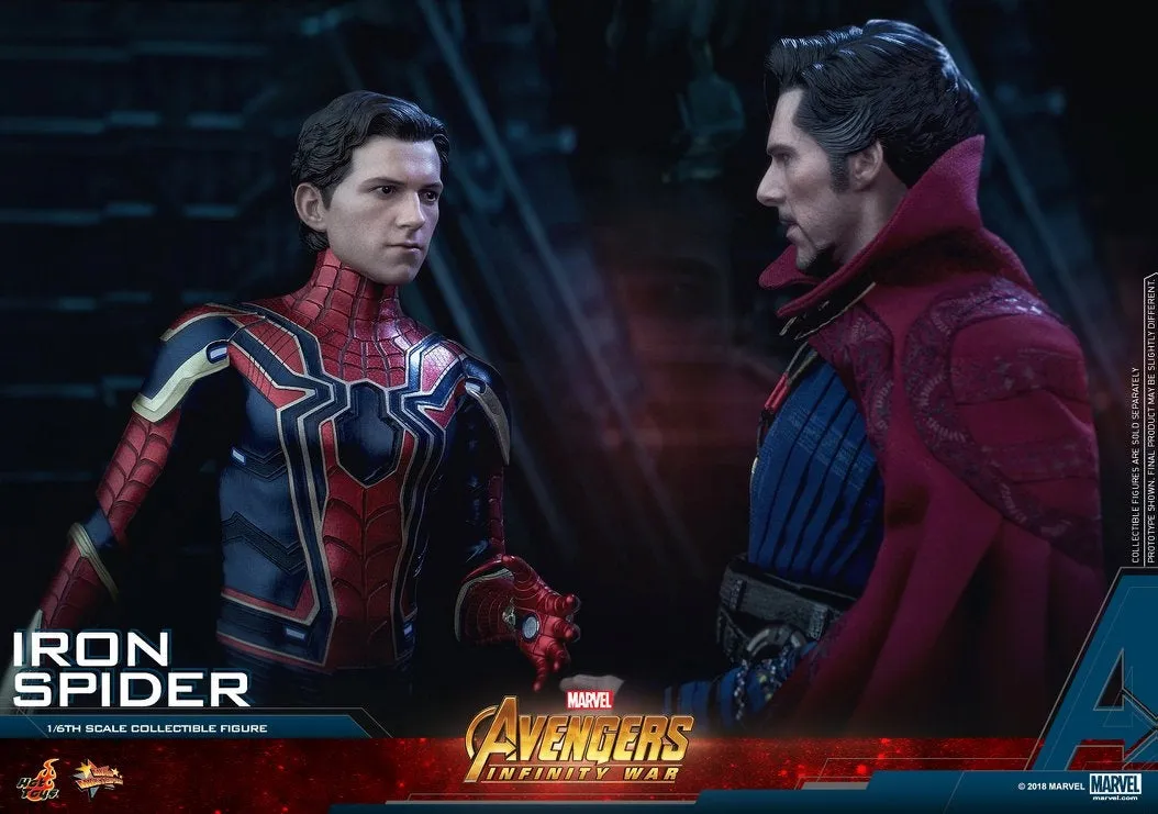 Hot Toys - MMS482 - Avengers Infinity War - 1/6th scale Iron Spider Collectible Figure