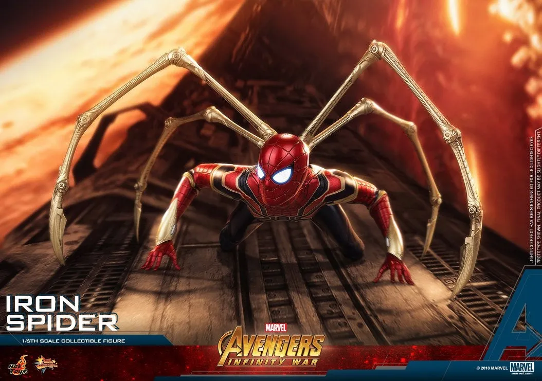 Hot Toys - MMS482 - Avengers Infinity War - 1/6th scale Iron Spider Collectible Figure