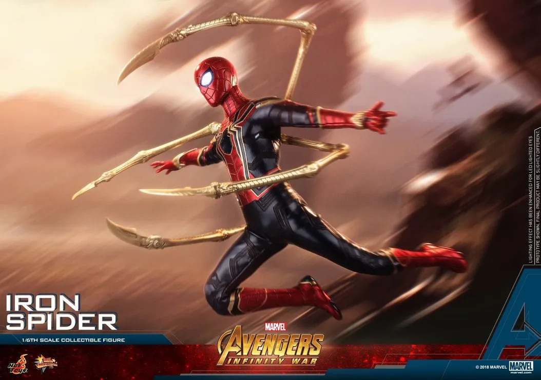 Hot Toys - MMS482 - Avengers Infinity War - 1/6th scale Iron Spider Collectible Figure