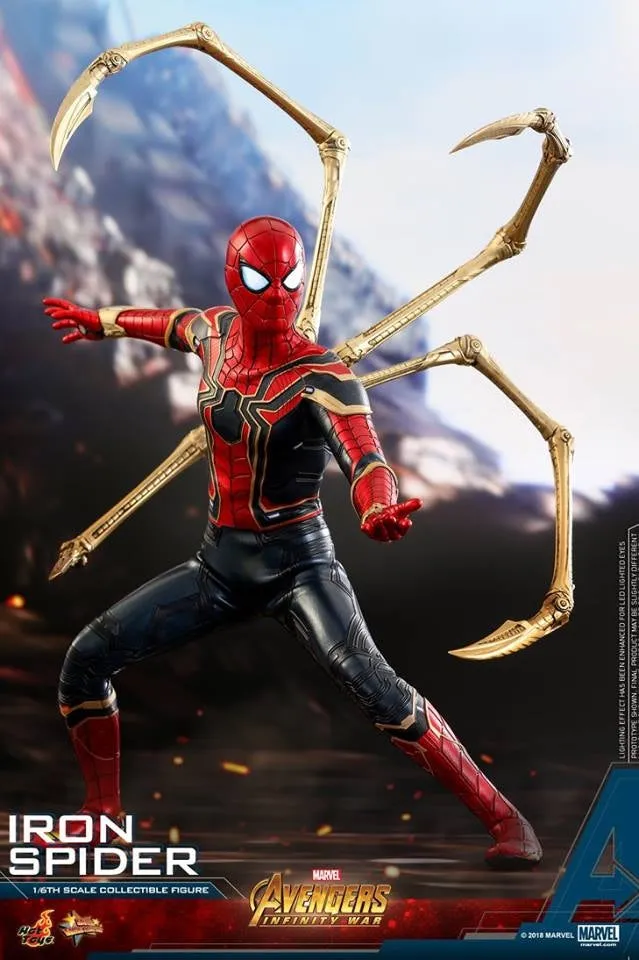 Hot Toys - MMS482 - Avengers Infinity War - 1/6th scale Iron Spider Collectible Figure