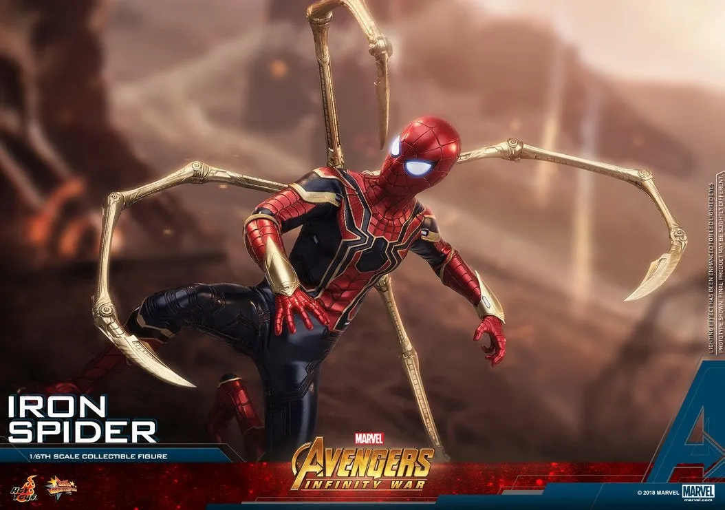 Hot Toys - MMS482 - Avengers Infinity War - 1/6th scale Iron Spider Collectible Figure