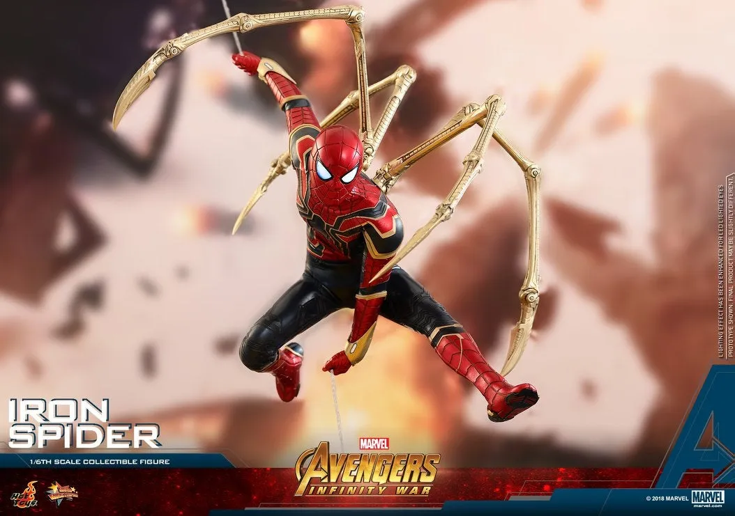 Hot Toys - MMS482 - Avengers Infinity War - 1/6th scale Iron Spider Collectible Figure
