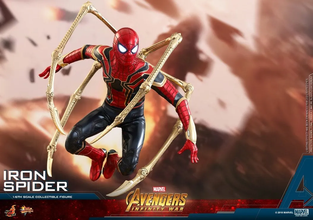 Hot Toys - MMS482 - Avengers Infinity War - 1/6th scale Iron Spider Collectible Figure