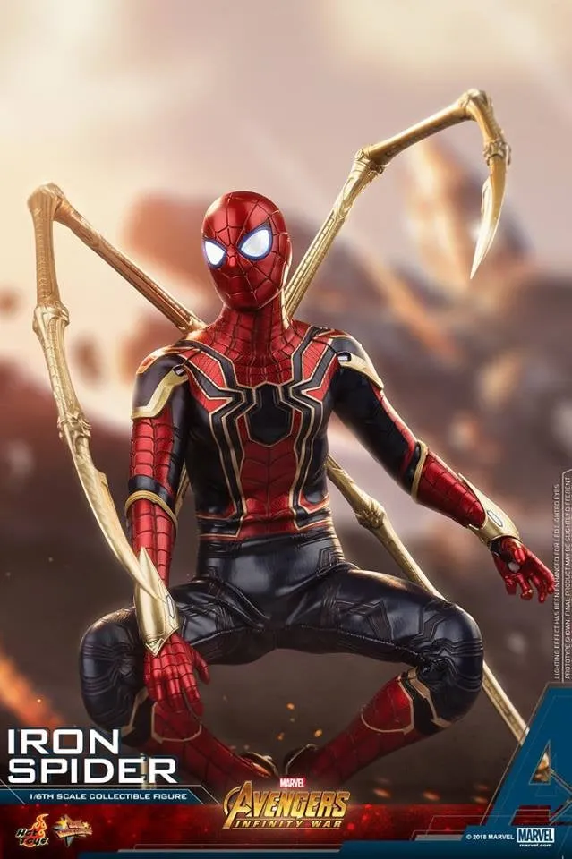 Hot Toys - MMS482 - Avengers Infinity War - 1/6th scale Iron Spider Collectible Figure