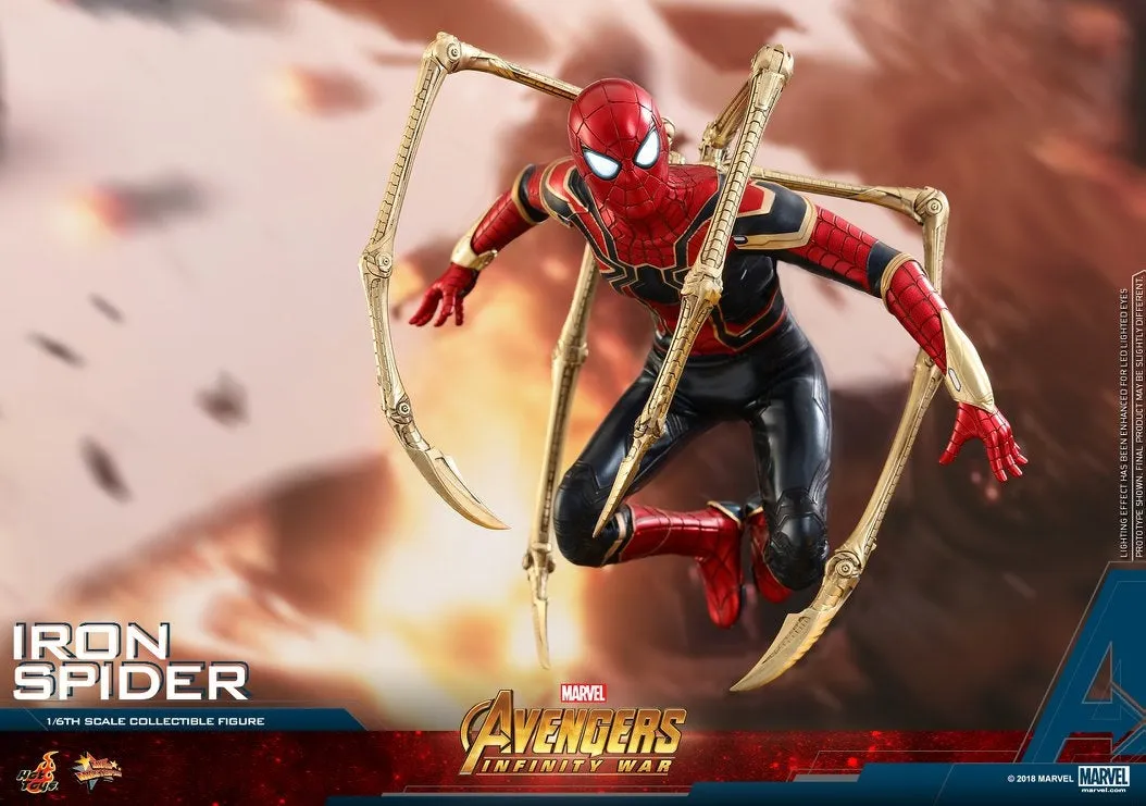 Hot Toys - MMS482 - Avengers Infinity War - 1/6th scale Iron Spider Collectible Figure