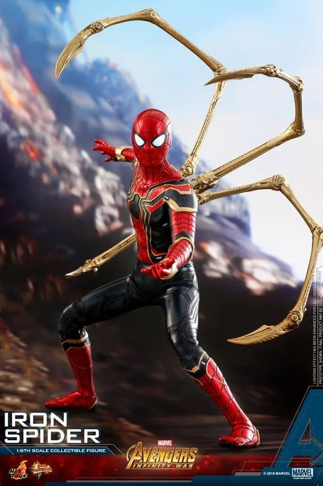 Hot Toys - MMS482 - Avengers Infinity War - 1/6th scale Iron Spider Collectible Figure