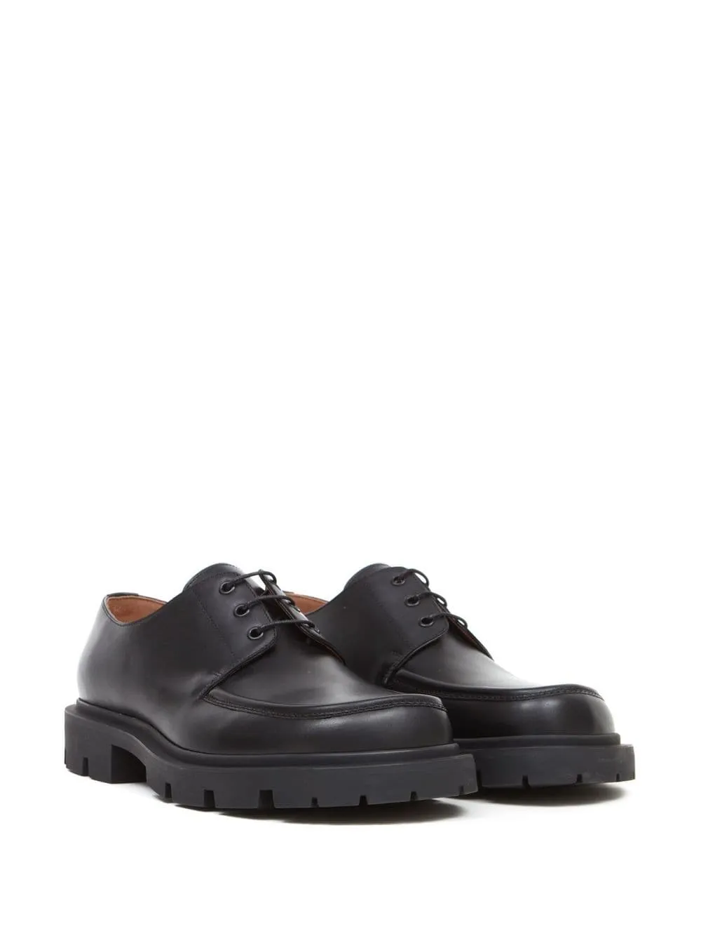 Ivy leather Derby shoes