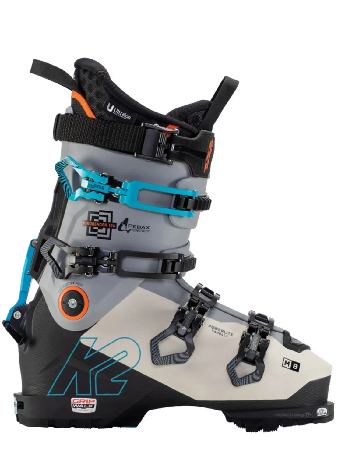 K2 Men's Mindbender 120 Gripwalk Ski Boots