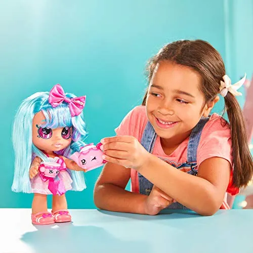 Kindi Kids Fun Time Friends - Pre-School Play Doll, Bella Bow - for Ages 3  | Changeable Clothes and Removable Shoes