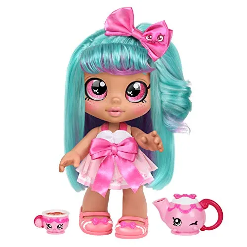 Kindi Kids Fun Time Friends - Pre-School Play Doll, Bella Bow - for Ages 3  | Changeable Clothes and Removable Shoes