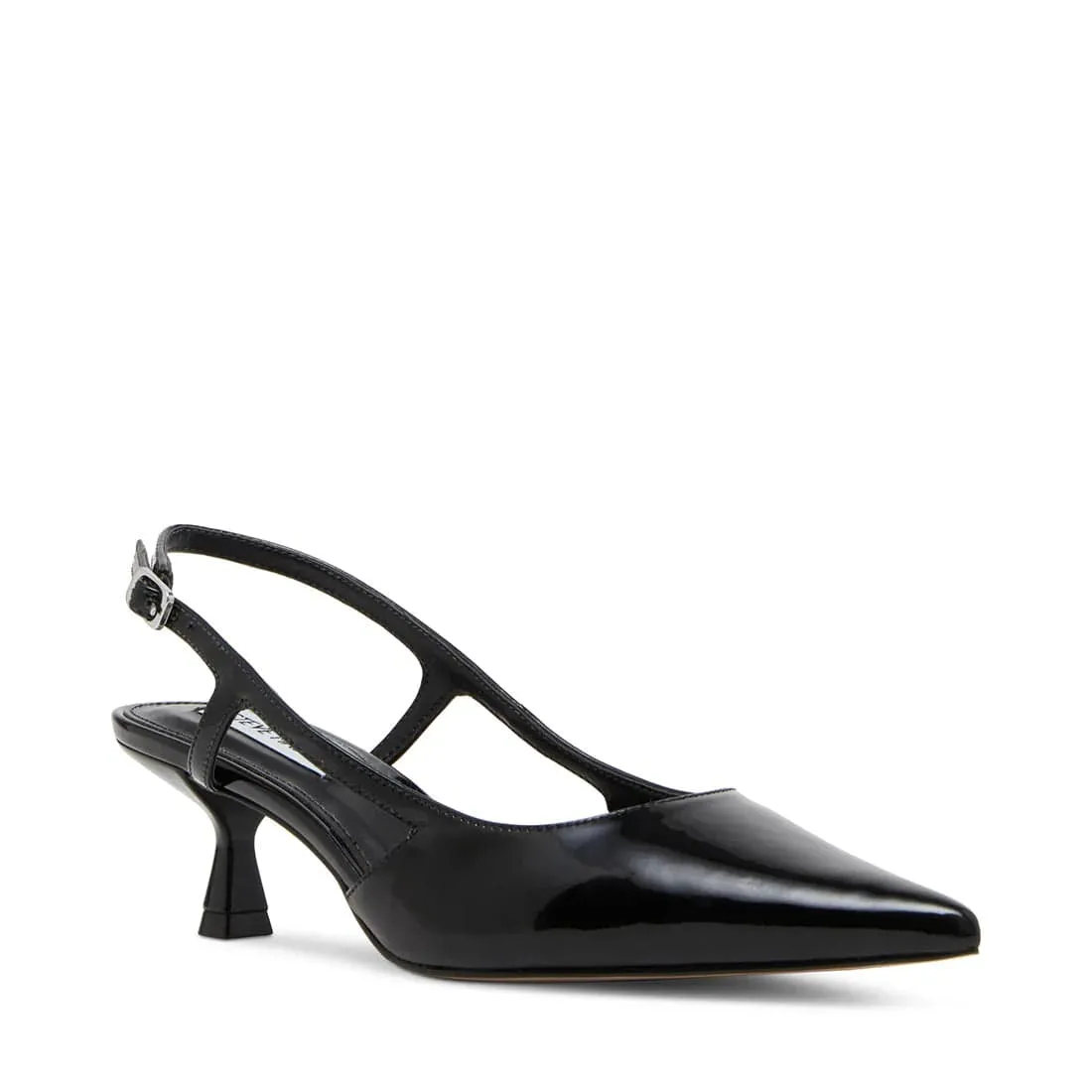 Legaci Patent Leather Kitten Heel