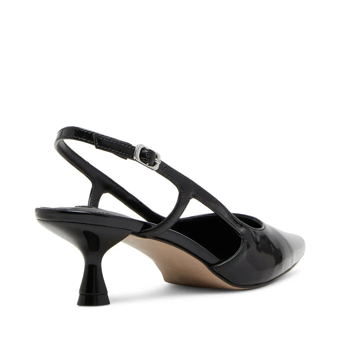 Legaci Patent Leather Kitten Heel