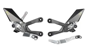 Lightech Track System Rearsets 2015-2020 Yamaha R1/R1M