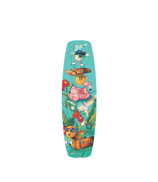 Liquid Force Holiday FS Wakeboard Package with Dream Boots (2025)