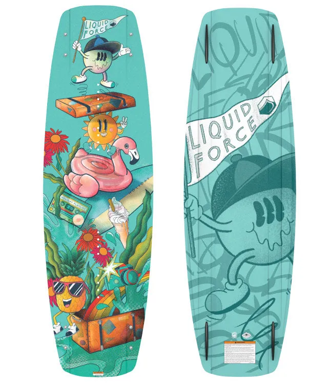 Liquid Force Holiday FS Wakeboard Package with Dream Boots (2025)