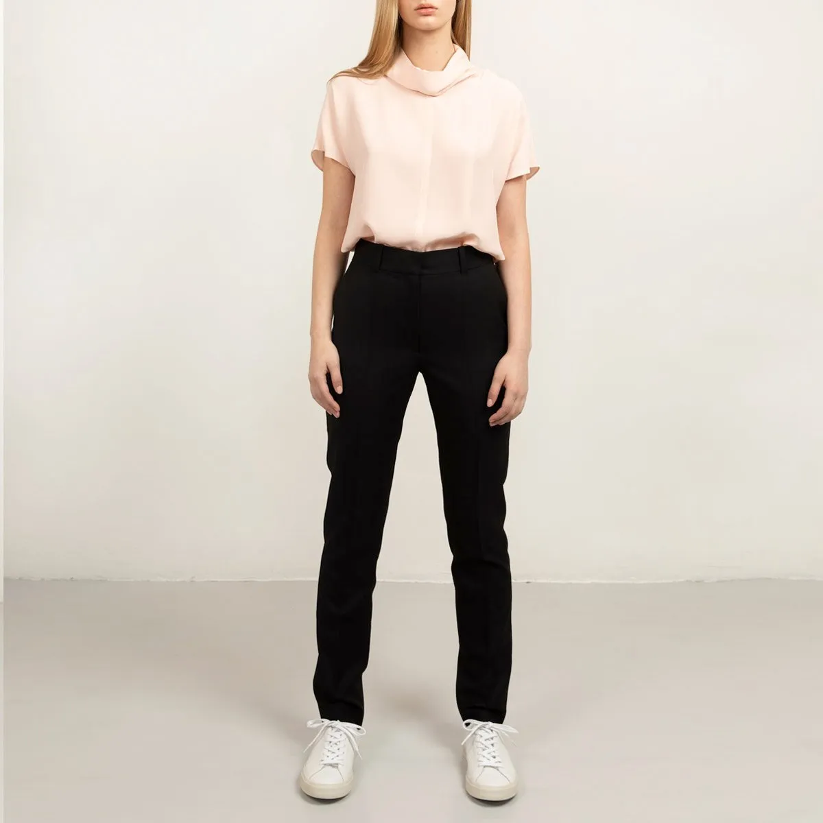 Long Suit Pants Black