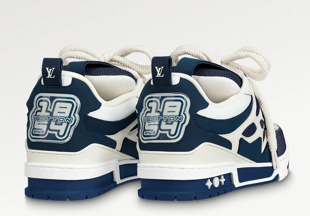 LOUIS VUITTON SKATE TRAINER MARINE
