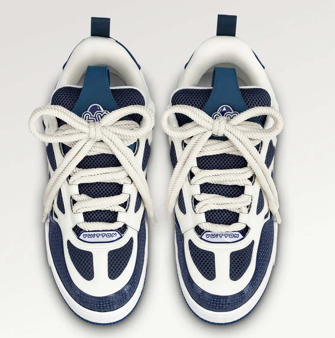 LOUIS VUITTON SKATE TRAINER MARINE